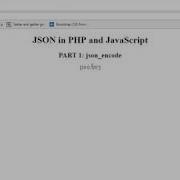 Json Encode In Php With Json Constants