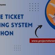 Airline Ticket Booking System In Python Full Project Report Airlineticketbookingsystem