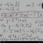 Multivariate Statistics 7 7 Hotelling S T2 Distribution