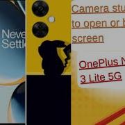 OnePlus Nord CE 3 Lite 5G CPH 2465 Camera Not Working