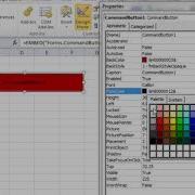 Excel 2010 VBA Tutorial 54 ActiveX Controls Command Button