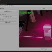 Height Metering By Line Laser Python OpenCV PyQT