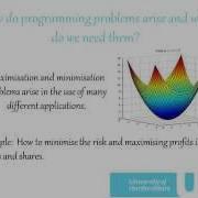 Nonlinear Optimization