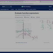 Evaluate Function Expressions Algebra Practice Khan Academy Google Chrome 2020 04 07 10 20 02