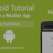 Android Tutorial Create A Weather App With Yahoo Weather API Part 3 Of 3