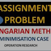 Hungarian Method Minimization Case Of Assignment Problem Optimal Solution In 4 Steps