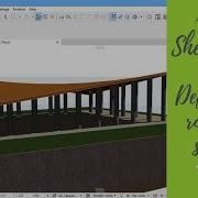 Archicad 21 Shell Tool Deformed Roof On Stilts