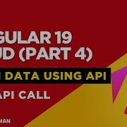 Angular 19 CRUD Part 4 Fetch Data From API Using JSON Server