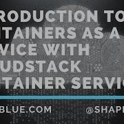 Introduction To Containers As A Service With CloudStack Container Service ShapeBlue Webinar Series