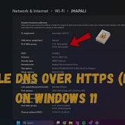 Как включить DNS через HTTPS DoH в Windows 11