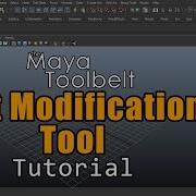 The Maya Toolbelt Soft Modification Tool