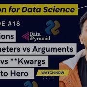 18 Аргументы и параметры в функциях Args Vs Kwargs Python для Data Science