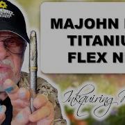 НОВОЕ стальное гибкое перо Majohn для модели P136 из титана