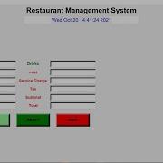 Restaurant Management System Part 1 Python Tkinter GUI Desktop Application Step By Step Tutorial