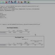 SPSS Hypothesis Testing