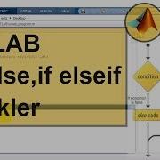 Matlab Koşul İfadeleri If If Else If Elseif Örnek Sorular Matlab If Else Yapıları