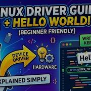 Linux Device Drivers For Beginners Write Your First Kernel Module EP 1