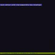 FOSDEM 2022 Aretext Minimalist Text Editor With Vim Compatible Key Bindings