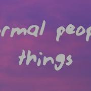 Lovejoy Normal People Things