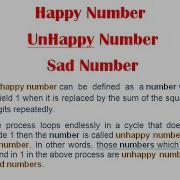 Number System Happy Number Or UnHappy Number Or Sad Number Using Java Concept With Full Explanation