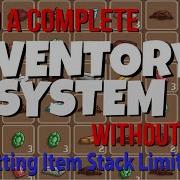 My Complete Inventory System Without Code 5 Setting Stack Limits Bolt Unity