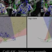 CoSLAM Collaborative Visual SLAM In Dynamic Scenes