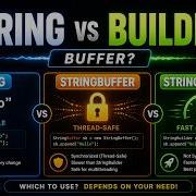 String Vs StringBuffer Vs StringBuilder In Java Which One To Use When Java Interview 2026