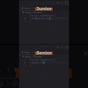 Junior Vs Senior Developer Webdevelopment Javascript Html Css
