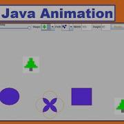 Bouncing Shapes Java Rectangle Square Ellipse Circle QuadCircle Pixel Art