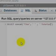 How To Concatenate Strings In PHPmyAdmin With CONCAT