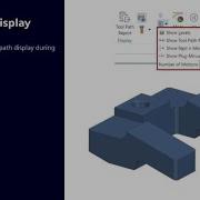 Additional Tool Path Display Options In NX CAM
