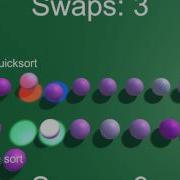 Visualization Comparison Of Quicksort And Bubble Sort