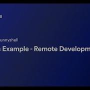 Node Js Example Remote Development