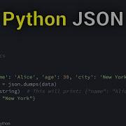 Working With JSON In Python Encoding And Decoding