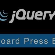 Keyboard Press Event JQuery Ultimate Programming Bible