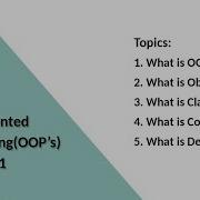 Object Oriented Programming In PHP Part1 Object Class Constructor And Destructor