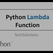 Python Lambda Learn Python LAMBDA In 4 Minutes