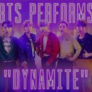 BTS Dynamite The Tonight Show Starring Jimmy Fallon
