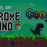 Making The CHROME DINO In Pixel Art