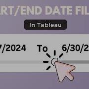 Create Interactive Start And End Date Slider Filter In Tableau Step By Step Guide