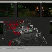Lidar And Camera Data At Night From Waymo