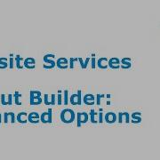 Layout Builder Advanced Options