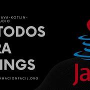 Métodos Para La CLASE STRING MÁSTER EN JAVA 26