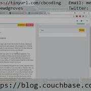 Couchbase Coding Episode 004 Submitting To A CFP