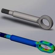 Solidworks Simulation Tutorial Tow Hook Modeling And Simulation