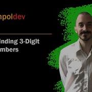 Finding 3 Digit Even Numbers LeetCode 2094 Python 2 Solutions
