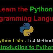 Python List Methods Learn Python Programming Ep 15