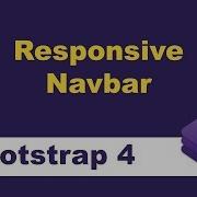 Responsive Navbar With Dropdown In Bootstrap 4 Bootstrap Tutorial