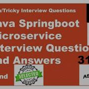 Core Java Java 8 Spring Boot Microservice Docker Real Interview Questions Ascendion Inc Java