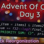 Advent Of Code Day 3 Rust With Commentary